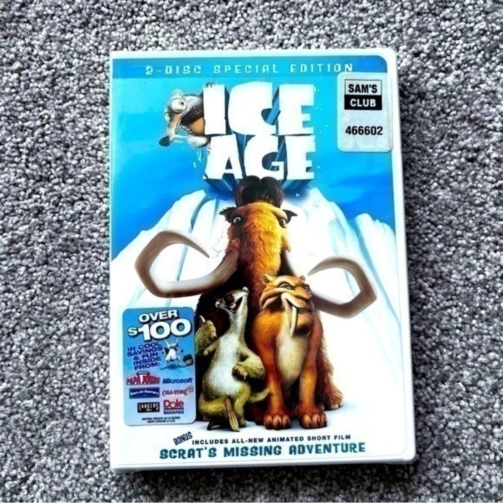 NWT Ice Age 2 disk special edition DVD set